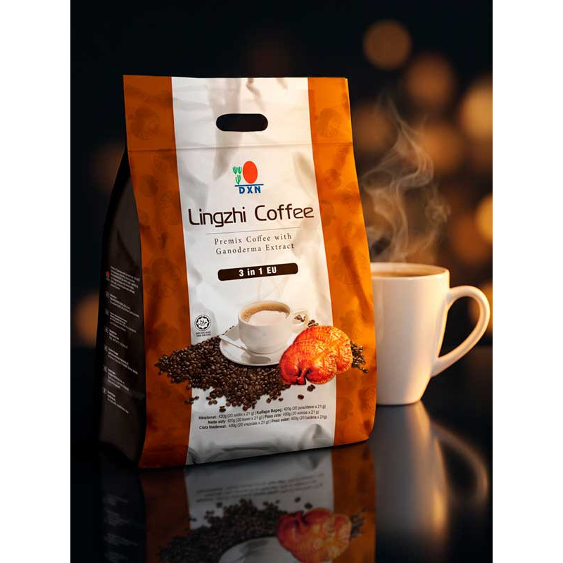 Lingzhi Café 3 en 1 con Ganoderma