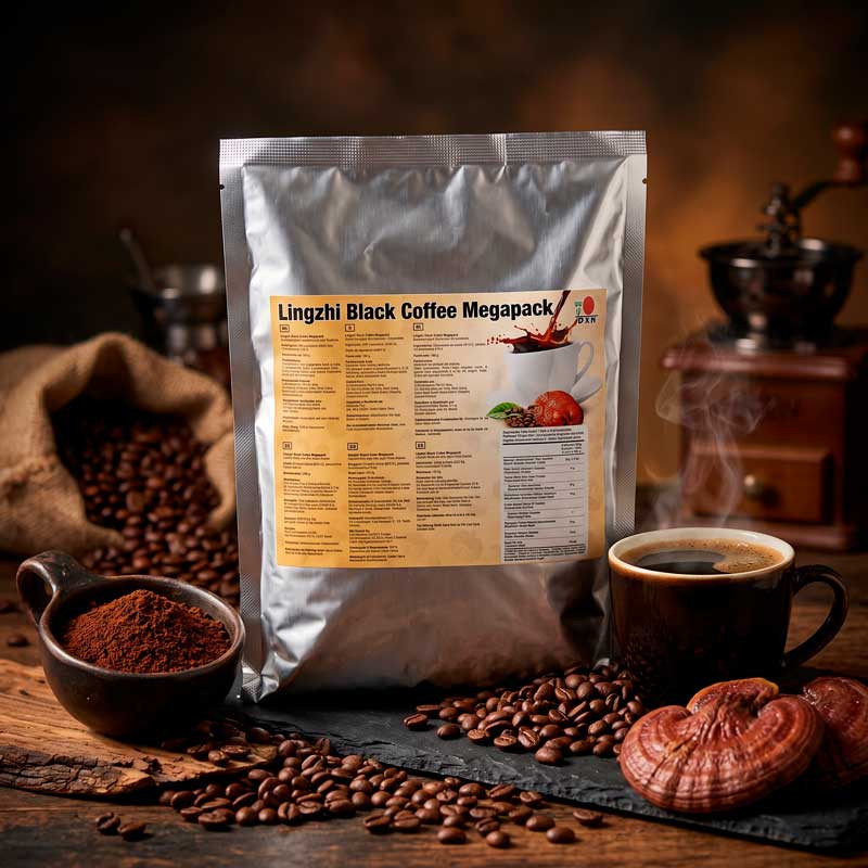 Megapack Café Negro Lingzhi 400g.